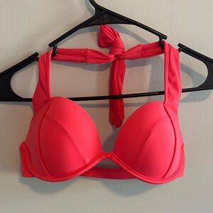 Venus “Sensational Push-up” Sunset Pink (Coral)  Halter Bikini
